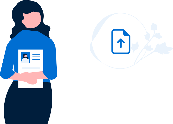 スカウトが届きやすい職務経歴書を作成するイラスト